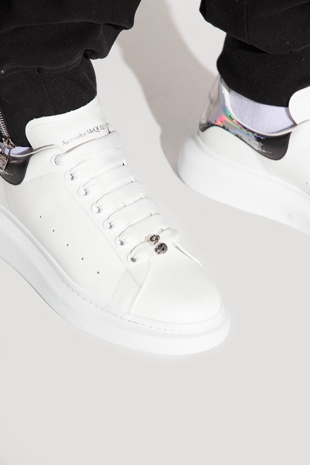 Brass sneaker charm Alexander McQueen